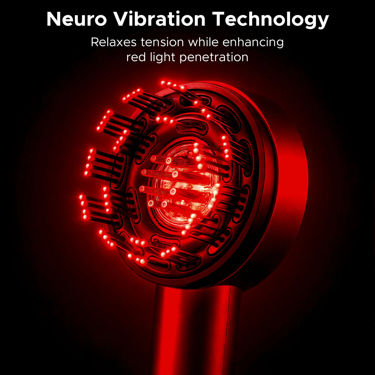 Trendvexa  3-1 Red Light Therapy Scalp Massager